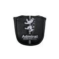 [アドミラル ゴルフ]　Admiral GOLF　ユニセックス パターカバー マレットランパント　ブラック