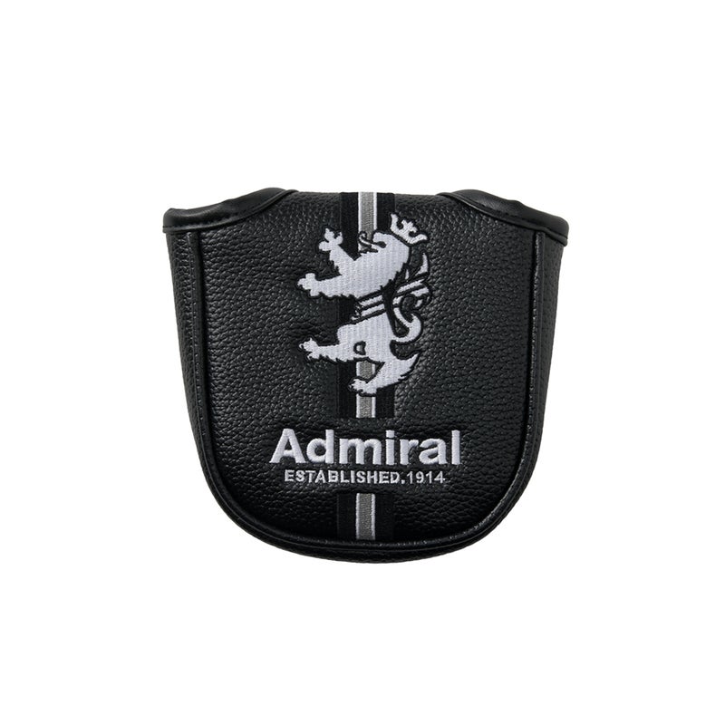 [アドミラル ゴルフ]　Admiral GOLF　ユニセックス パターカバー マレットランパント　ブラック