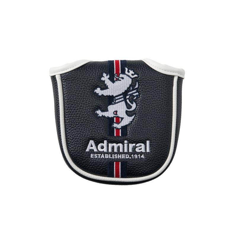 [アドミラル ゴルフ]　Admiral GOLF　ユニセックス パターカバー マレットランパント　ネイビー
