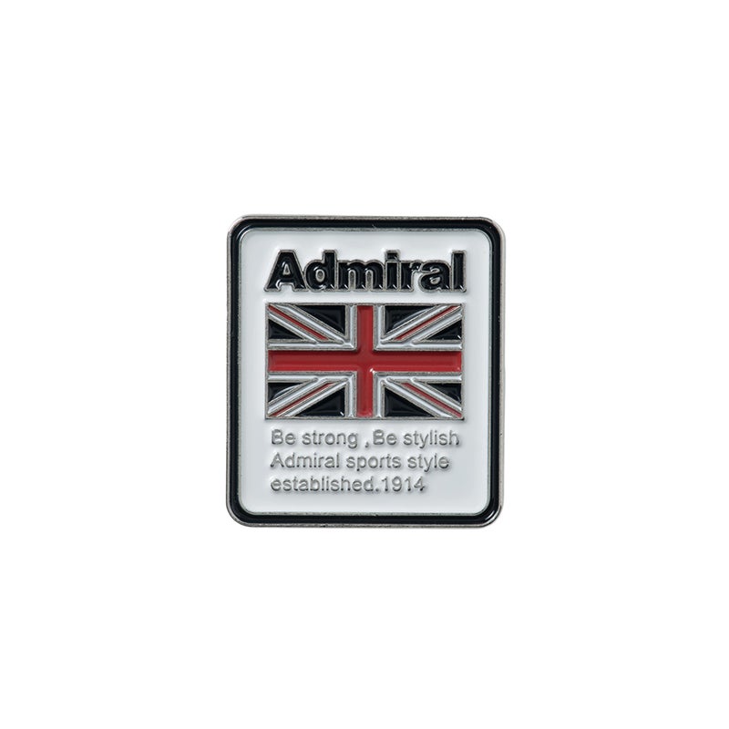 [アドミラル ゴルフ]　Admiral GOLF　ユニセックス マーカーAdmiralロゴ　ホワイト