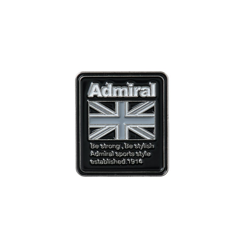 [アドミラル ゴルフ]　Admiral GOLF　ユニセックス マーカーAdmiralロゴ　ブラック