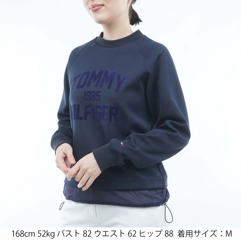   [トミー ヒルフィガー ゴルフ]レディース レイヤード スウェット　THLA650　ネイビー　詳細16