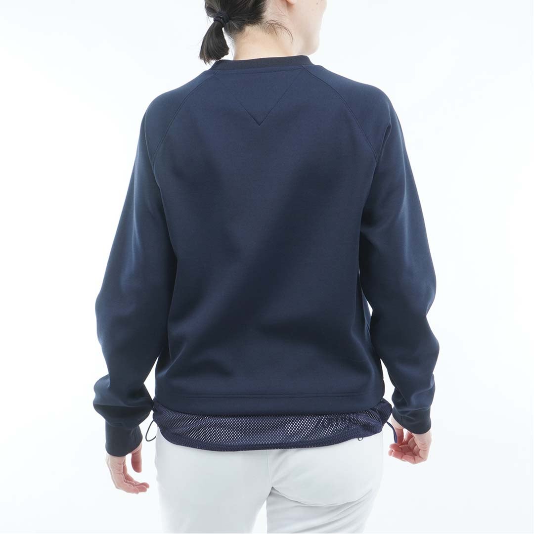   [トミー ヒルフィガー ゴルフ]レディース レイヤード スウェット　THLA650　ネイビー　詳細17