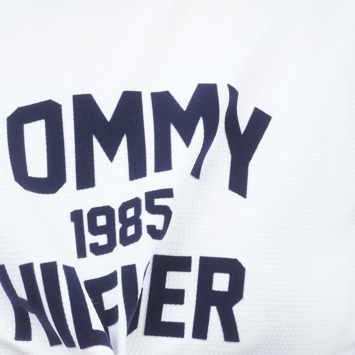 [トミー ヒルフィガー ゴルフ]　TOMMY HILFIGER GOLF　レディース ワッフル 長袖モックシャツ　ホワイト　詳細8