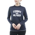 [トミー ヒルフィガー ゴルフ]　TOMMY HILFIGER GOLF　レディース ワッフル 長袖モックシャツ　ネイビー　詳細