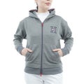 [トミー ヒルフィガー ゴルフ]レディース スクラムテック パーカージャケット　THLA655　グレー　詳細4
