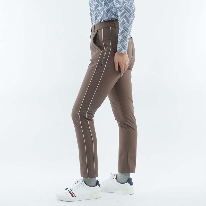[トミー ヒルフィガー ゴルフ]　TOMMY HILFIGER GOLF　レディース 撥水ピーチ 9分丈 パンツ　THLA656　モカ　詳細2