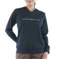  [トミー ヒルフィガー ゴルフ]TOMMY HILFIGER GOLF レディース 針抜きジャガ-ド フーディーパーカー THLA657 ネイビー　詳細