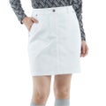[トミー ヒルフィガー ゴルフ]　TOMMY HILFIGER GOLF　レディース ストレッチツイル タイトスカート　THLA661　ホワイト　詳細