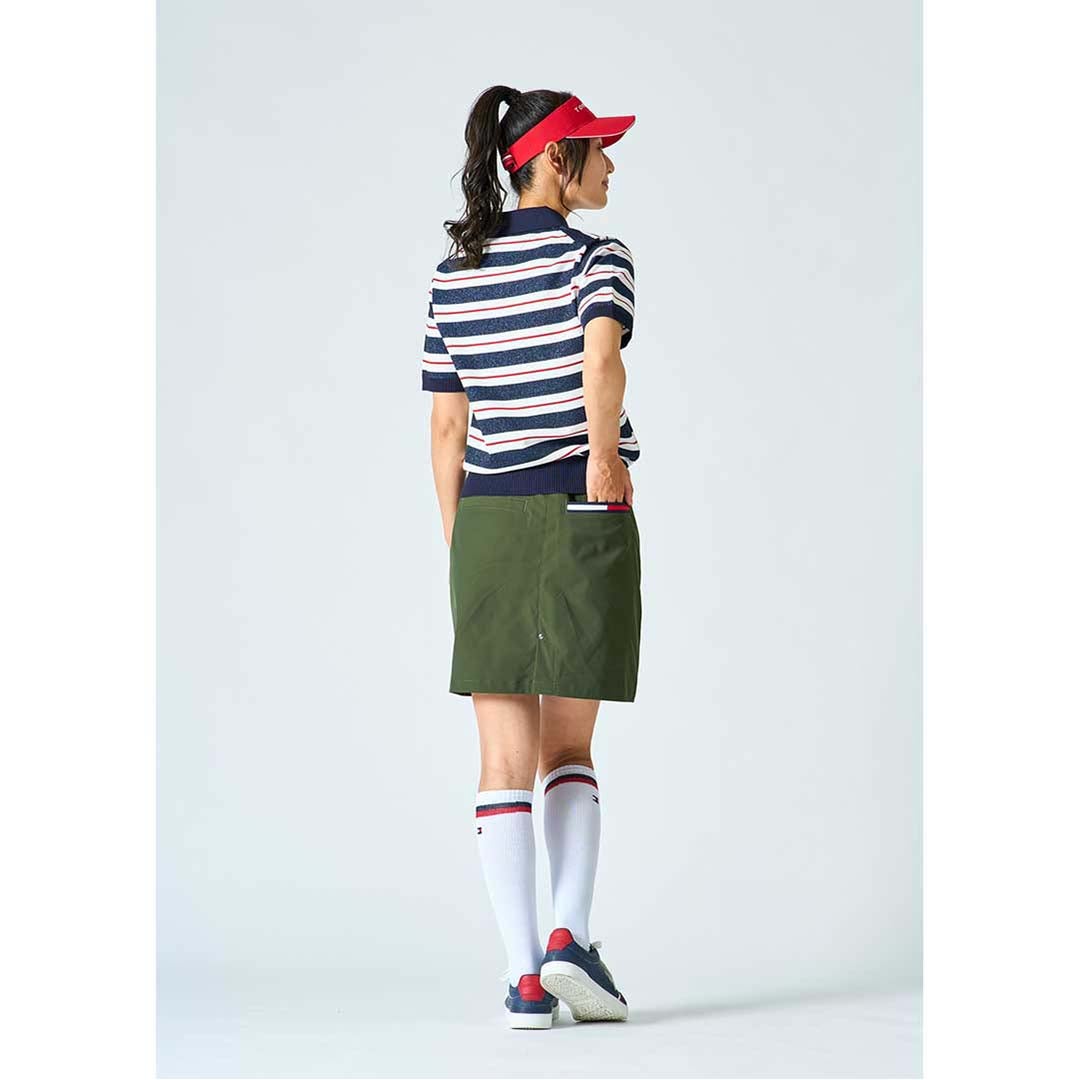 [トミー ヒルフィガー ゴルフ]　TOMMY HILFIGER GOLF　レディース ストレッチツイル タイトスカート　THLA661　詳細2