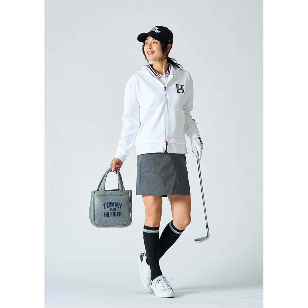 [トミー ヒルフィガー ゴルフ]　TOMMY HILFIGER GOLF　レディース ストレッチツイル タイトスカート　THLA661　詳細3