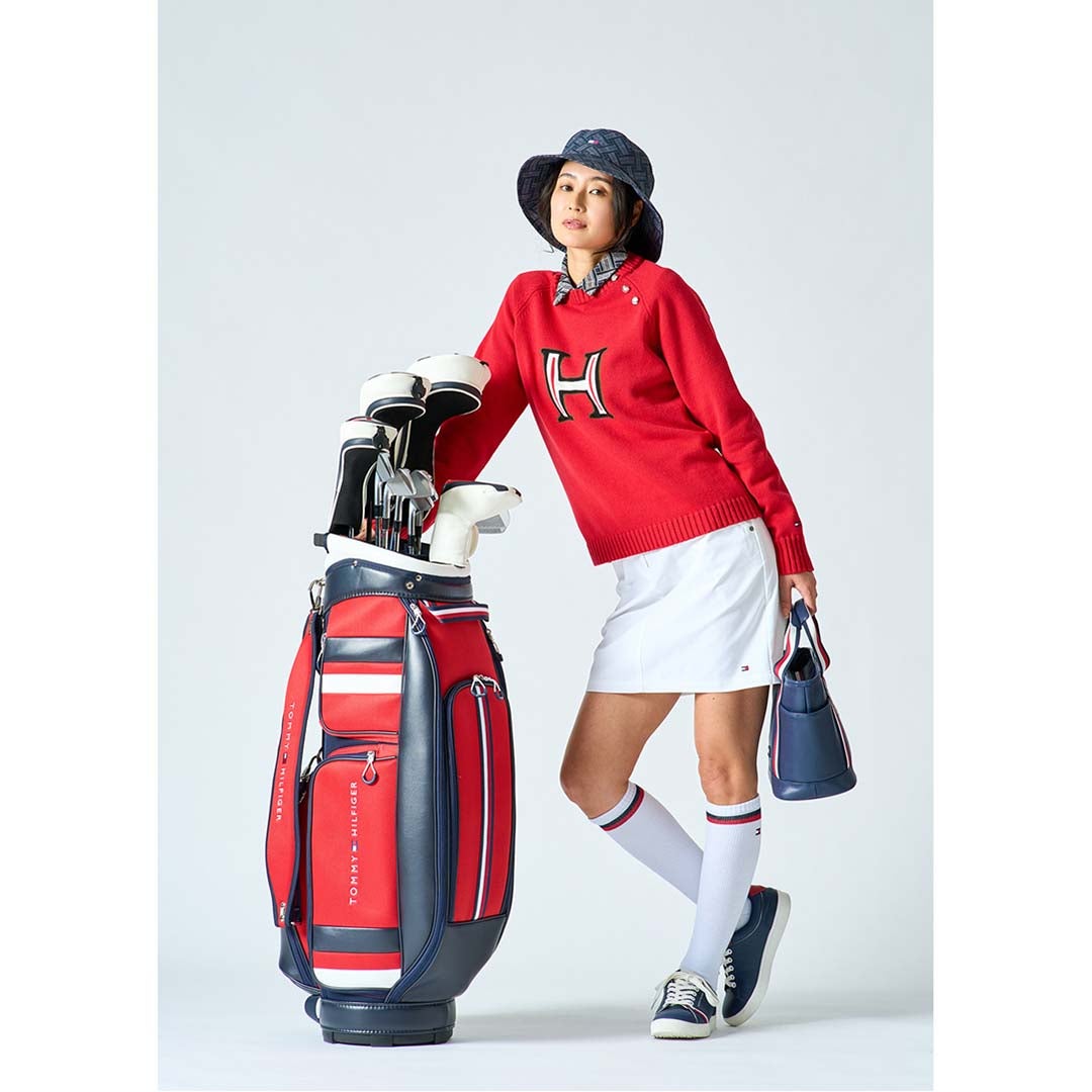 [トミー ヒルフィガー ゴルフ]　TOMMY HILFIGER GOLF　レディース ストレッチツイル タイトスカート　THLA661　詳細5