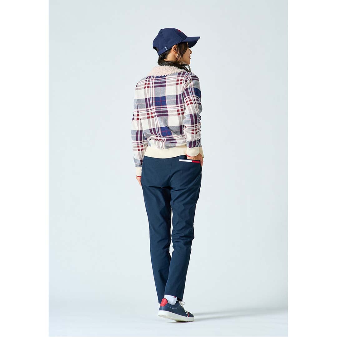 [トミー ヒルフィガー ゴルフ]　TOMMY HILFIGER GOLF　レディース ストレッチツイル 9分丈 パンツ　THLA662　詳細3