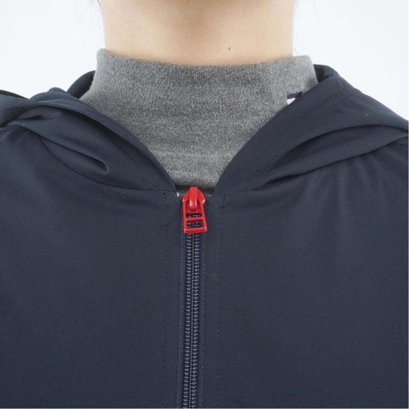 [トミー ヒルフィガー ゴルフ]　TOMMY HILFIGER GOLF　レディース トリコ ウインドジャケット　THLA665　ネイビー　詳細5