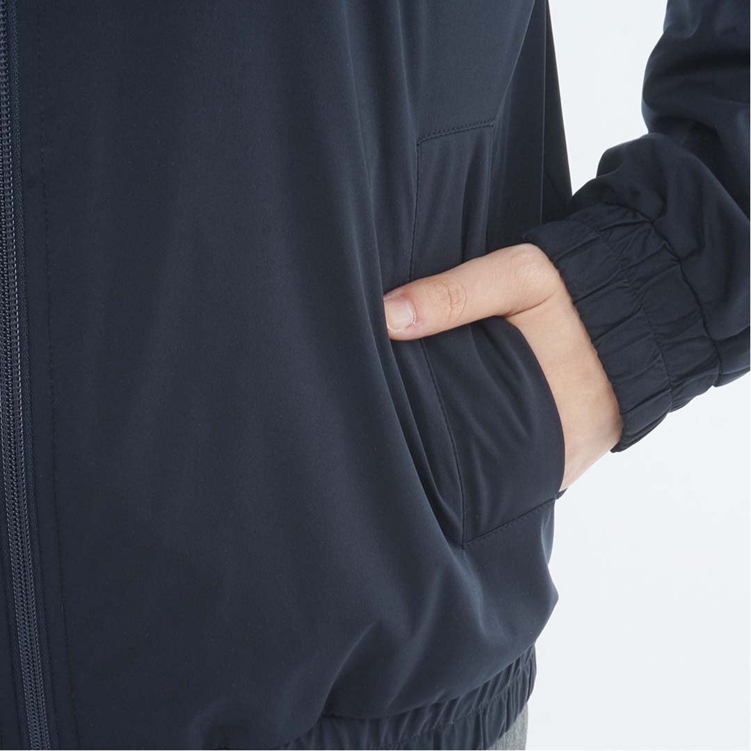 [トミー ヒルフィガー ゴルフ]　TOMMY HILFIGER GOLF　レディース トリコ ウインドジャケット　THLA665　ネイビー　詳細6
