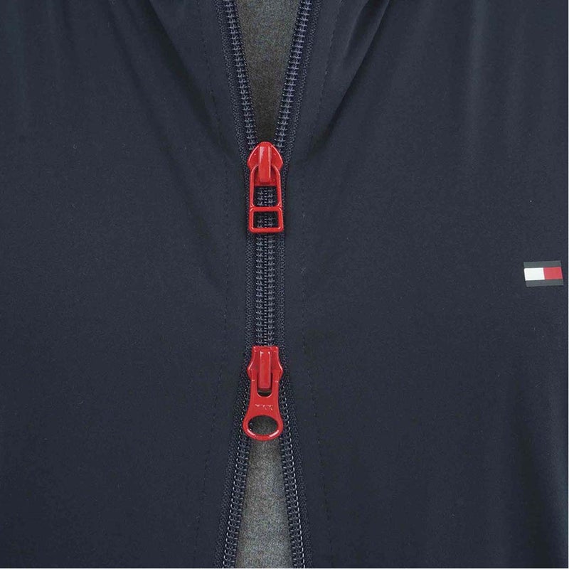 [トミー ヒルフィガー ゴルフ]　TOMMY HILFIGER GOLF　レディース トリコ ウインドジャケット　THLA665　ネイビー　詳細8
