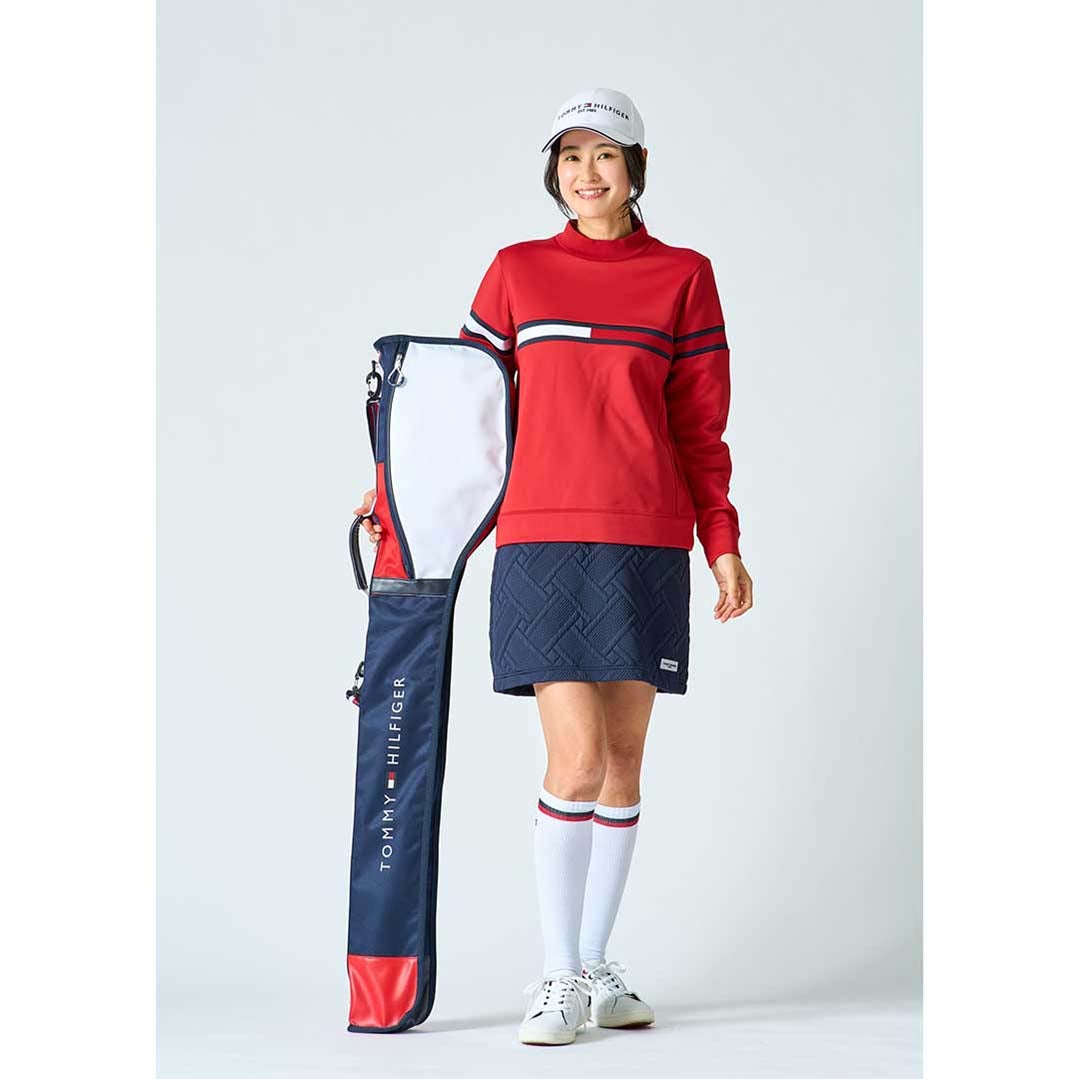 トミー ヒルフィガー ゴルフ]レディース キルトジャカード スカート