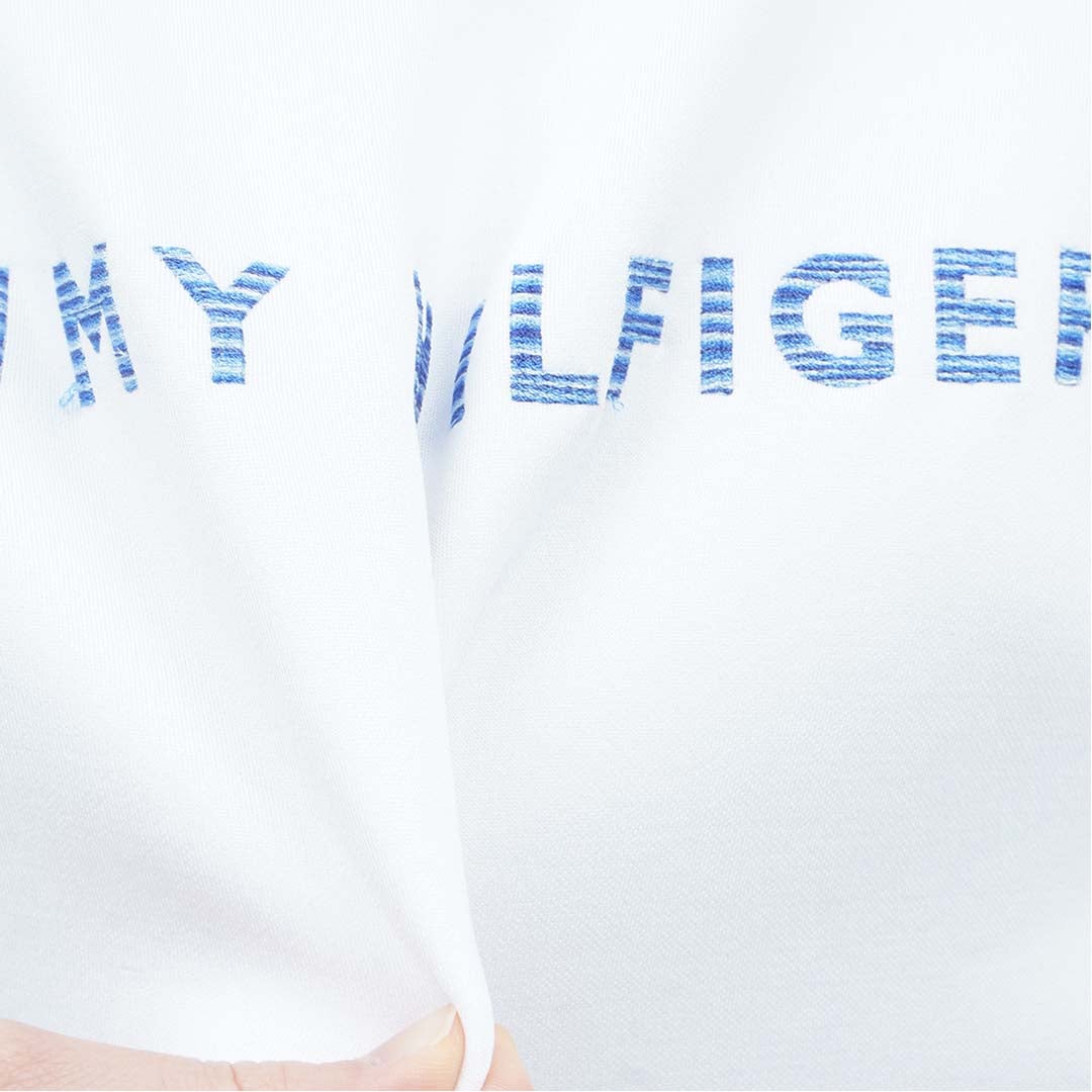 [トミー ヒルフィガー ゴルフ]TOMMY HILFIGER GOLF　レディース 裏起毛フリース スウェット　ホワイト　THLA672　詳細8