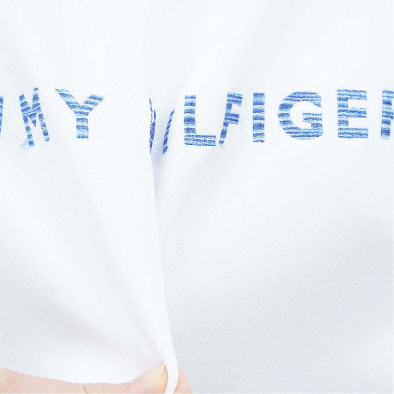 [トミー ヒルフィガー ゴルフ]TOMMY HILFIGER GOLF　レディース 裏起毛フリース スウェット　ホワイト　THLA672　詳細8