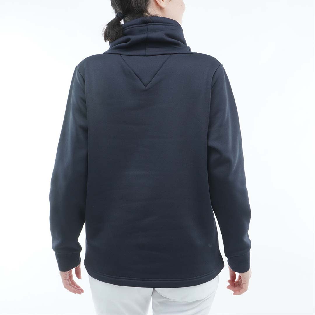 [トミー ヒルフィガー ゴルフ]TOMMY HILFIGER GOLF　レディース 裏起毛フリース スウェット　ネイビー　THLA672　詳細2