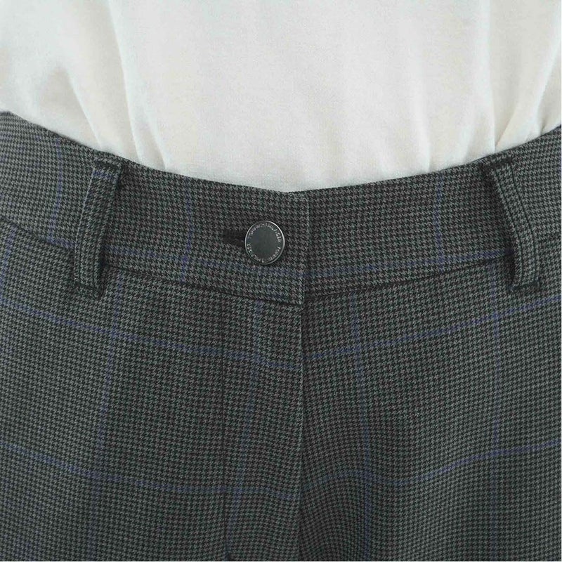[トミー ヒルフィガー ゴルフ]　TOMMY HILFIGER GOLF　レディース ストレッチツイード ロングパンツ　THLA674　グレー　詳細5