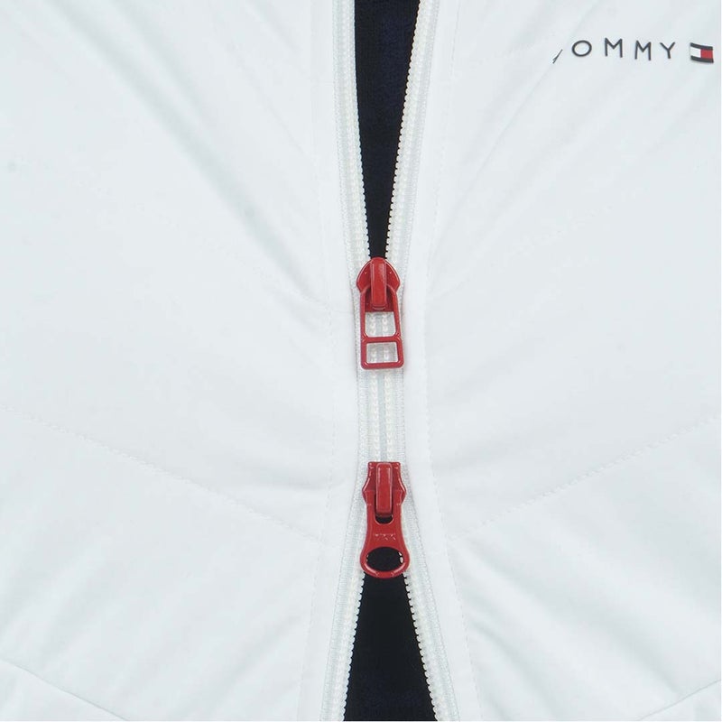  [トミー ヒルフィガー ゴルフ]TOMMY HILFIGER GOLF レディース 中綿キルト ベスト THLA675 ホワイト　詳細7