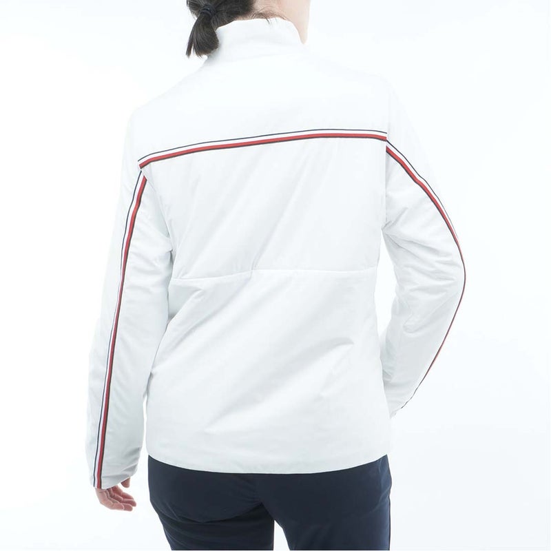  [トミー ヒルフィガー ゴルフ]TOMMY HILFIGER GOLF レディース アクションプリーツ 中綿ジャケット THLA676 ホワイト　詳細3
