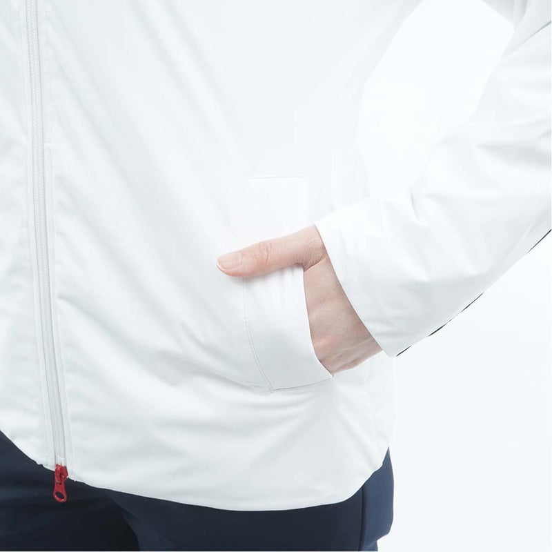  [トミー ヒルフィガー ゴルフ]TOMMY HILFIGER GOLF レディース アクションプリーツ 中綿ジャケット THLA676 ホワイト　詳細5