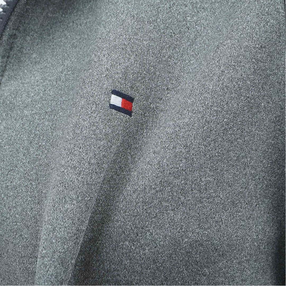 [トミー ヒルフィガー ゴルフ]TOMMY HILFIGER GOLF　レディース 裏起毛フリース パーカージャケット　グレー　THLA677　詳細9