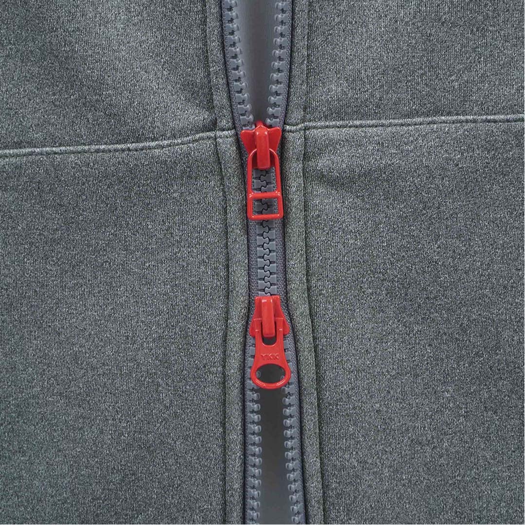 [トミー ヒルフィガー ゴルフ]TOMMY HILFIGER GOLF　レディース 裏起毛フリース パーカージャケット　グレー　THLA677　詳細10