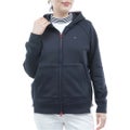 [トミー ヒルフィガー ゴルフ]TOMMY HILFIGER GOLF　レディース 裏起毛フリース パーカージャケット　ネイビー　THLA677　詳細