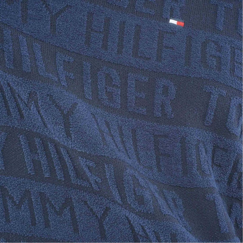 [トミー ヒルフィガー ゴルフ]TOMMY HILFIGER GOLF　レディース ロゴボーダー ハイネックニット　ネイビー　THLA679　詳細7