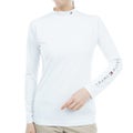 [トミー ヒルフィガー ゴルフ] TOMMY HILFIGER GOLF レディース モックネック インナーシャツ　THLA685　ホワイト　詳細