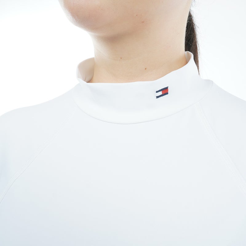 [トミー ヒルフィガー ゴルフ] TOMMY HILFIGER GOLF レディース モックネック インナーシャツ　THLA685　ホワイト　詳細6