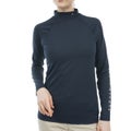 [トミー ヒルフィガー ゴルフ] TOMMY HILFIGER GOLF レディース モックネック インナーシャツ　THLA685　ネイビー　詳細[トミー ヒルフィガー ゴルフ] TOMMY HILFIGER GOLF レディース モックネック インナーシャツ　THLA685　ネイビー　詳細1