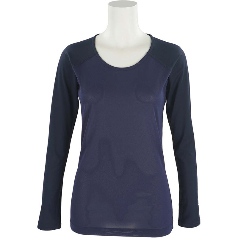 [トミー ヒルフィガー ゴルフ]TOMMY HILFIGER GOLF　レディース Uネック インナーシャツ　ネイビー　THLA686　詳細