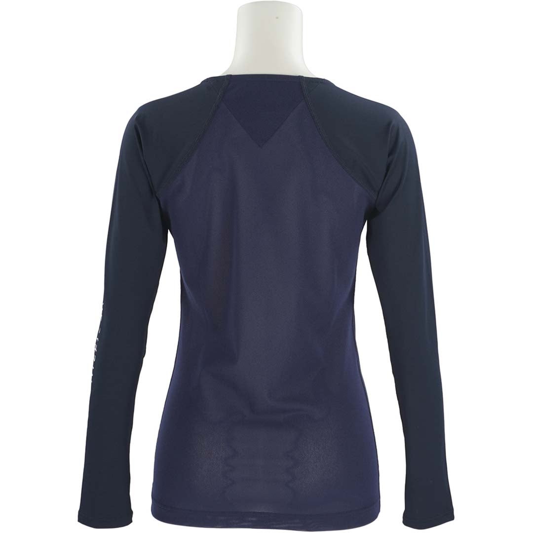 [トミー ヒルフィガー ゴルフ]TOMMY HILFIGER GOLF　レディース Uネック インナーシャツ　ネイビー　THLA686　詳細2