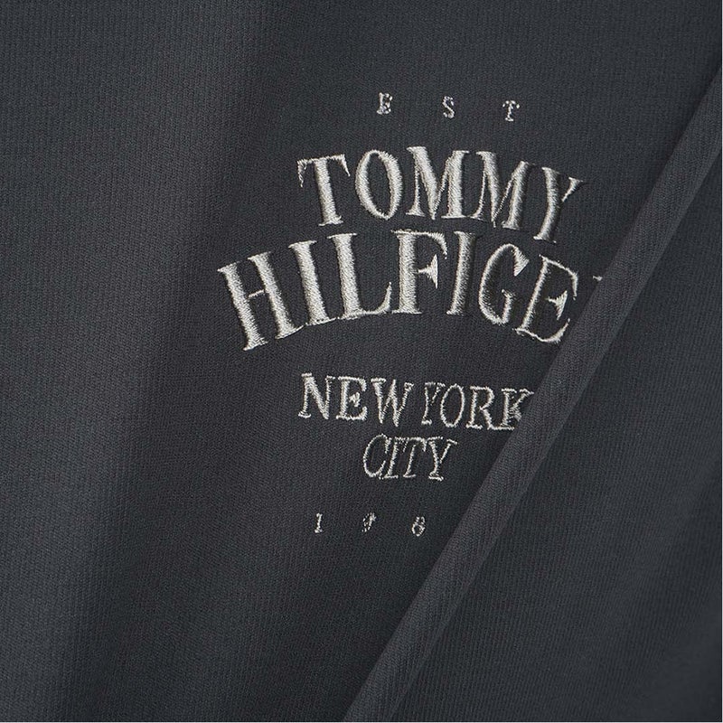 [トミー ヒルフィガー ゴルフ]TOMMY HILFIGER GOLF　メンズ 防風 ハイネック スウェット　ブラック　THLA686　詳細7