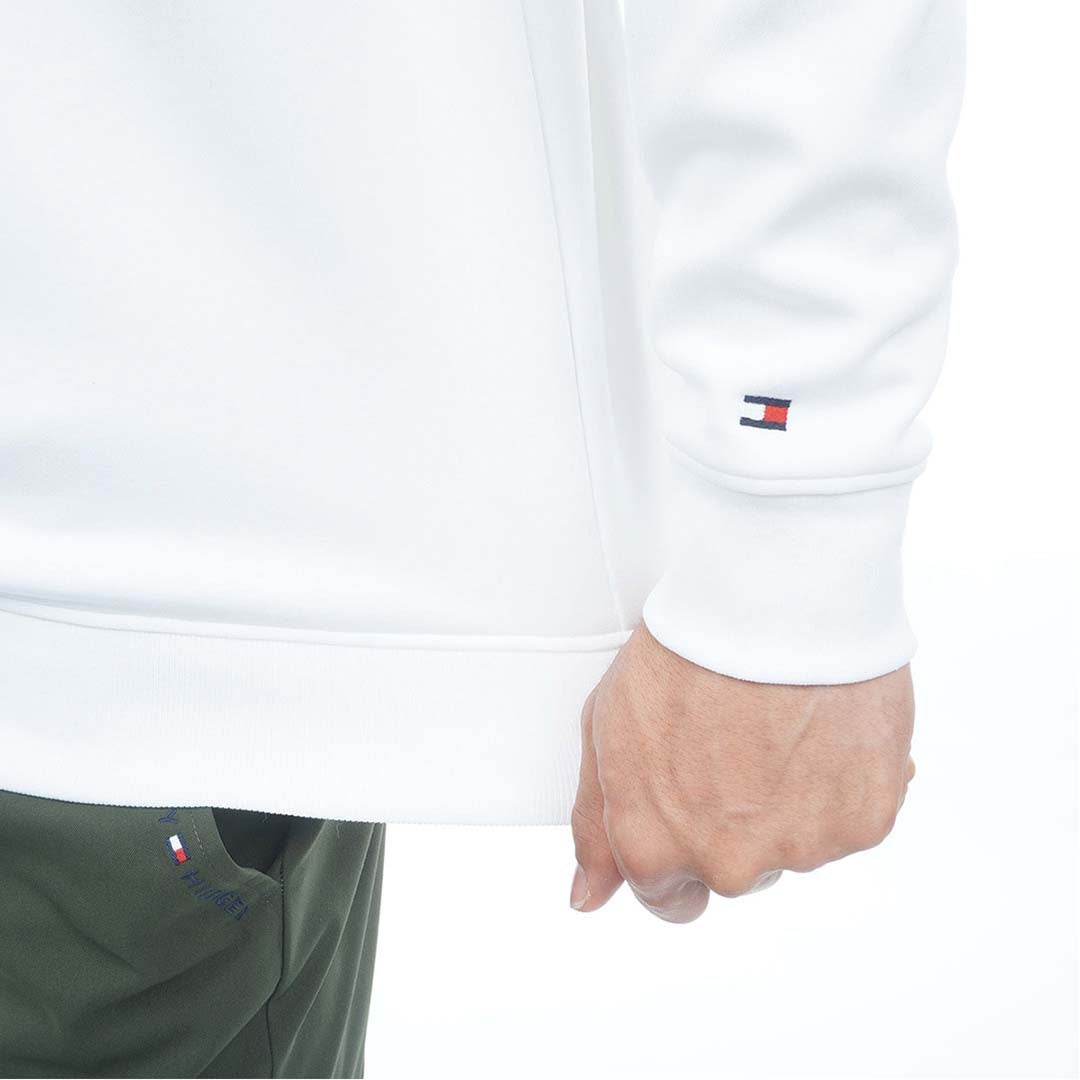  [トミー ヒルフィガー ゴルフ]TOMMY HILFIGER GOLF メンズ スクラムテック 長袖シャツ THMA653 ホワイト　詳細5