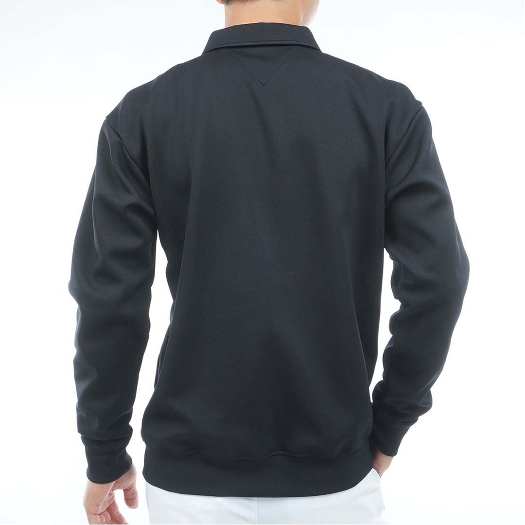  [トミー ヒルフィガー ゴルフ]TOMMY HILFIGER GOLF メンズ スクラムテック 長袖シャツ THMA653 ブラック　詳細2