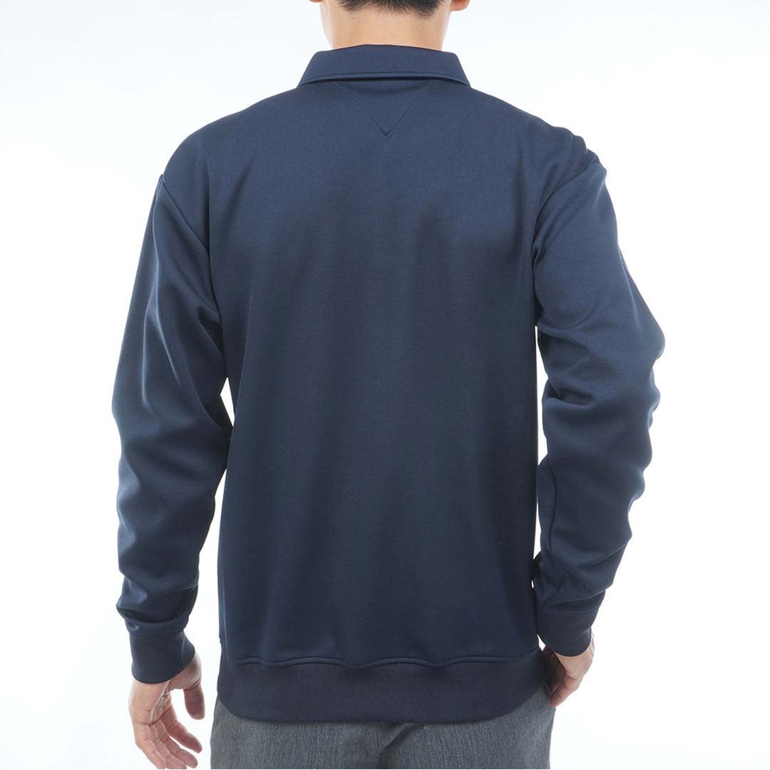  [トミー ヒルフィガー ゴルフ]TOMMY HILFIGER GOLF メンズ スクラムテック 長袖シャツ THMA653 ネイビー　詳細2