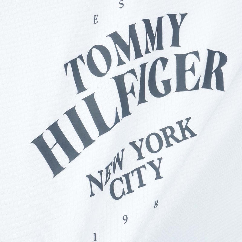[トミー ヒルフィガー ゴルフ] TOMMY HILFIGER GOLF メンズ ワッフル 長袖モックシャツ　THMA655　ホワイト　詳細7