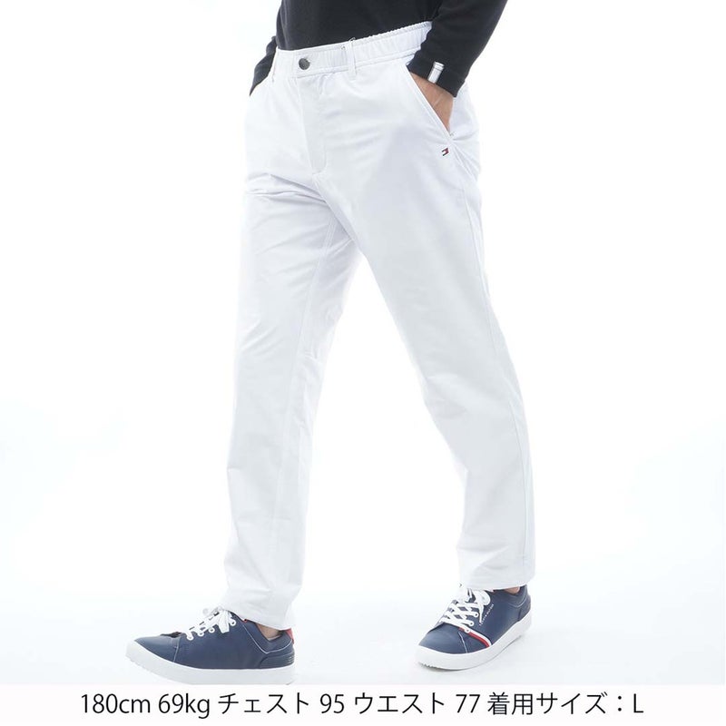 [トミー ヒルフィガー ゴルフ]　TOMMY HILFIGER GOLF　メンズ 撥水パンツ　THMA656　ホワイト　詳細1
