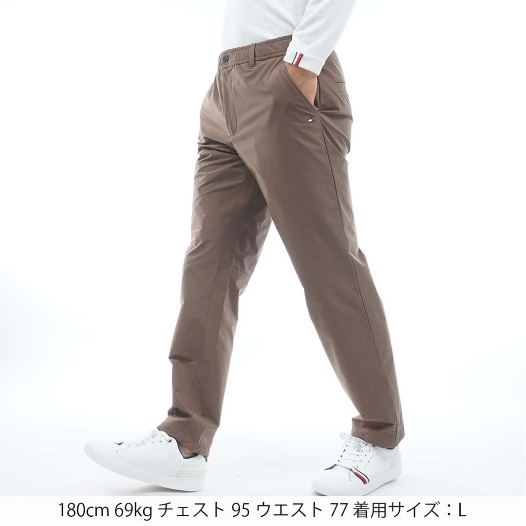 [トミー ヒルフィガー ゴルフ]　TOMMY HILFIGER GOLF　メンズ 撥水パンツ　THMA656　モカ　詳細1