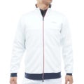  [トミー ヒルフィガー ゴルフ]TOMMY HILFIGER GOLF メンズ スクラムテック スウェットジャケット THMA658 ホワイト　詳細
