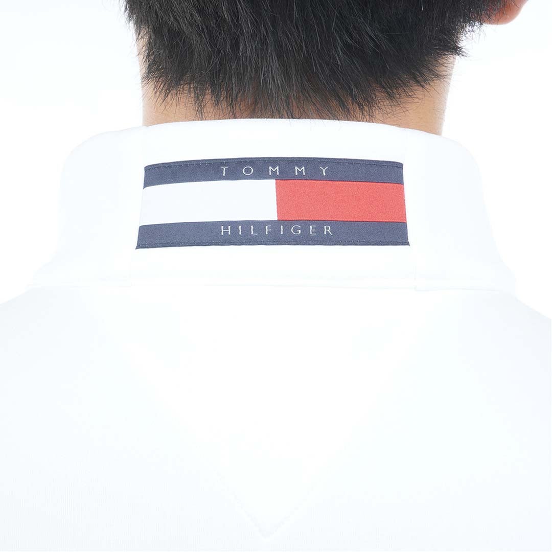  [トミー ヒルフィガー ゴルフ]TOMMY HILFIGER GOLF メンズ スクラムテック スウェットジャケット THMA658 ホワイト　詳細6