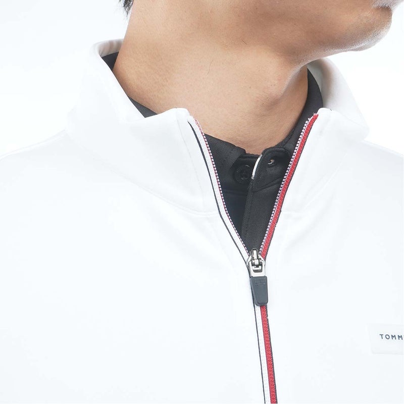  [トミー ヒルフィガー ゴルフ]TOMMY HILFIGER GOLF メンズ スクラムテック スウェットジャケット THMA658 ホワイト　詳細7