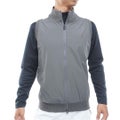[トミー ヒルフィガー ゴルフ]　TOMMY HILFIGER GOLF　メンズ 撥水 ニットベスト　THMA659　グレー　詳細