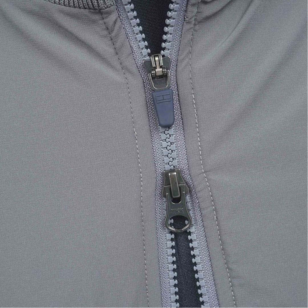 [トミー ヒルフィガー ゴルフ]　TOMMY HILFIGER GOLF　メンズ 撥水 ニットベスト　THMA659　グレー　詳細6