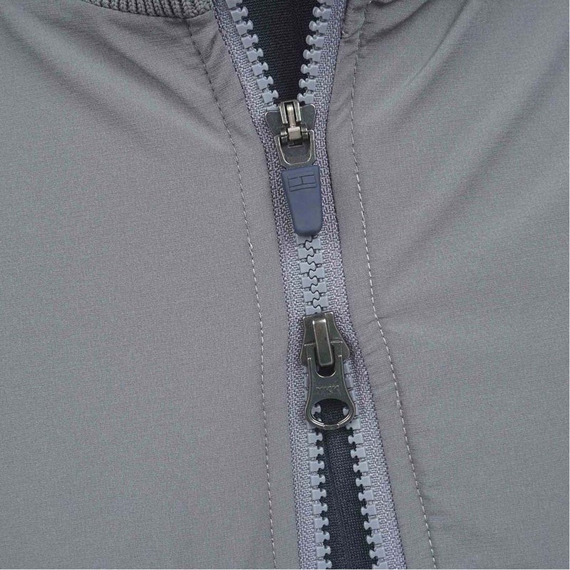 [トミー ヒルフィガー ゴルフ]　TOMMY HILFIGER GOLF　メンズ 撥水 ニットベスト　THMA659　グレー　詳細6
